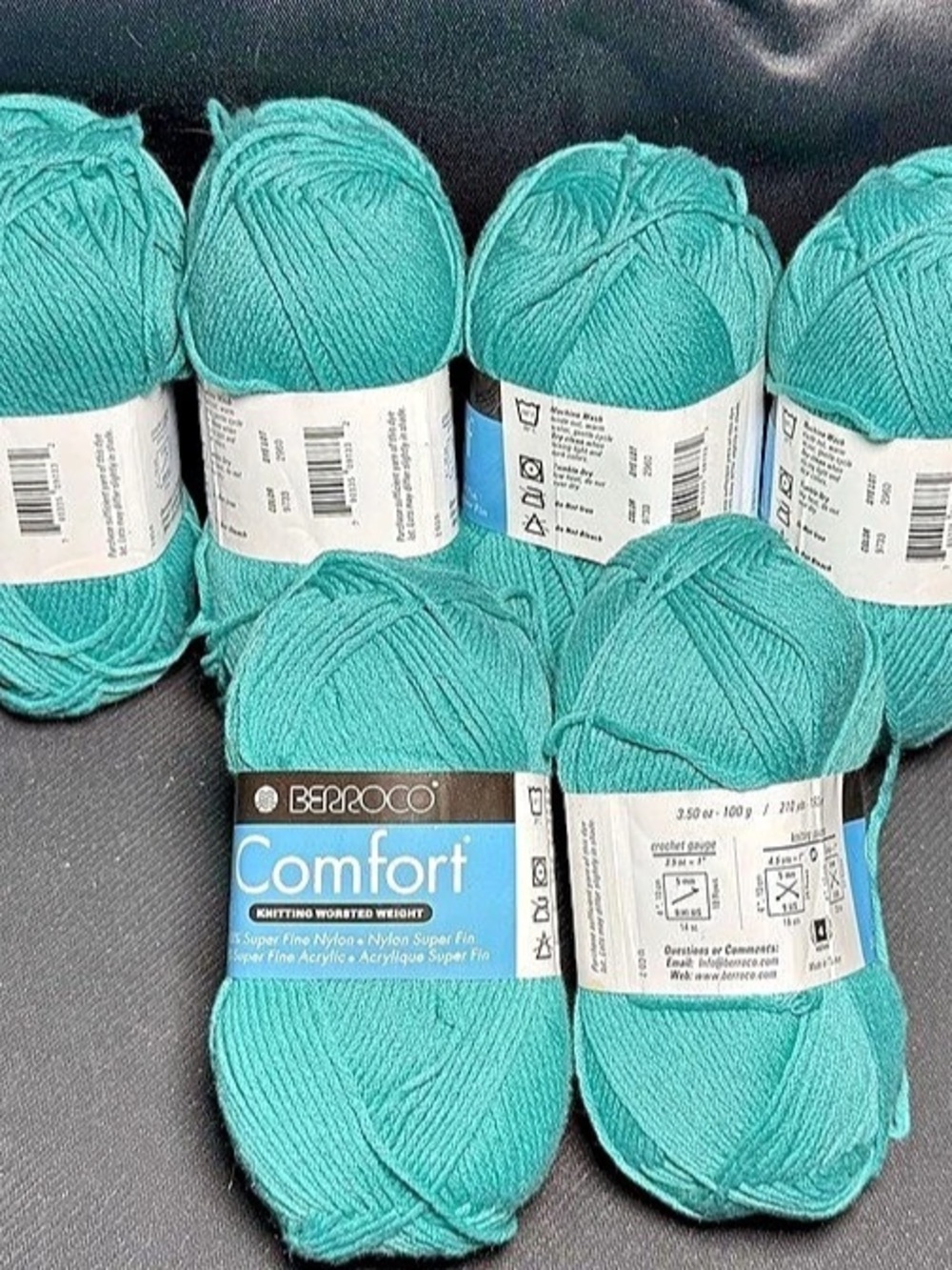SUPER SOFT berroco Comfort Yarn Lot Greenish Blue